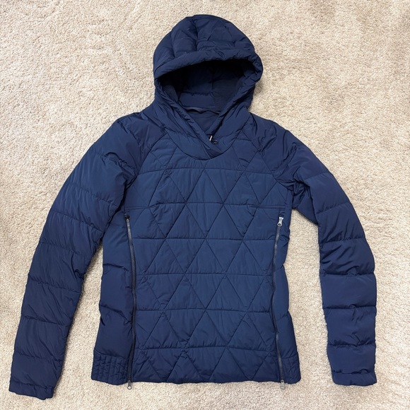 lululemon athletica Jackets & Blazers - Lululemon Down Right Cozy Pullover Navy 8